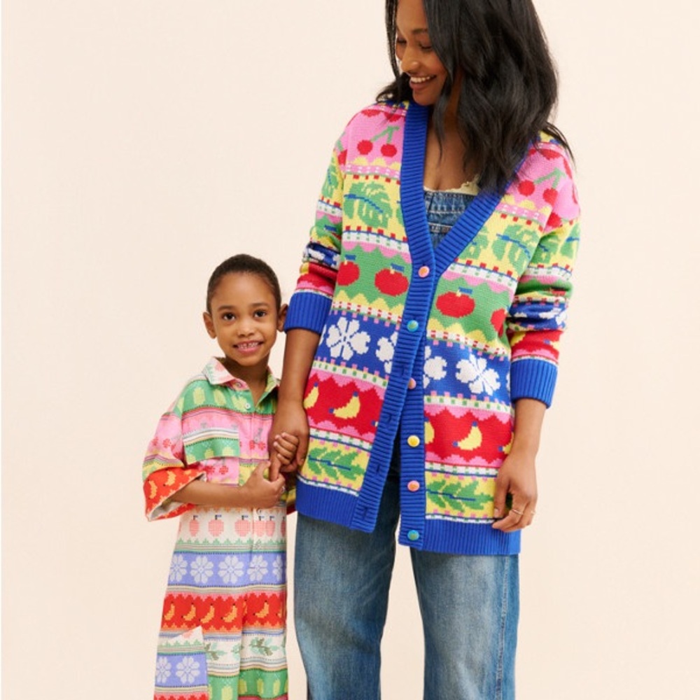 Farm Rio Sweet Orchard Knit Cardigan